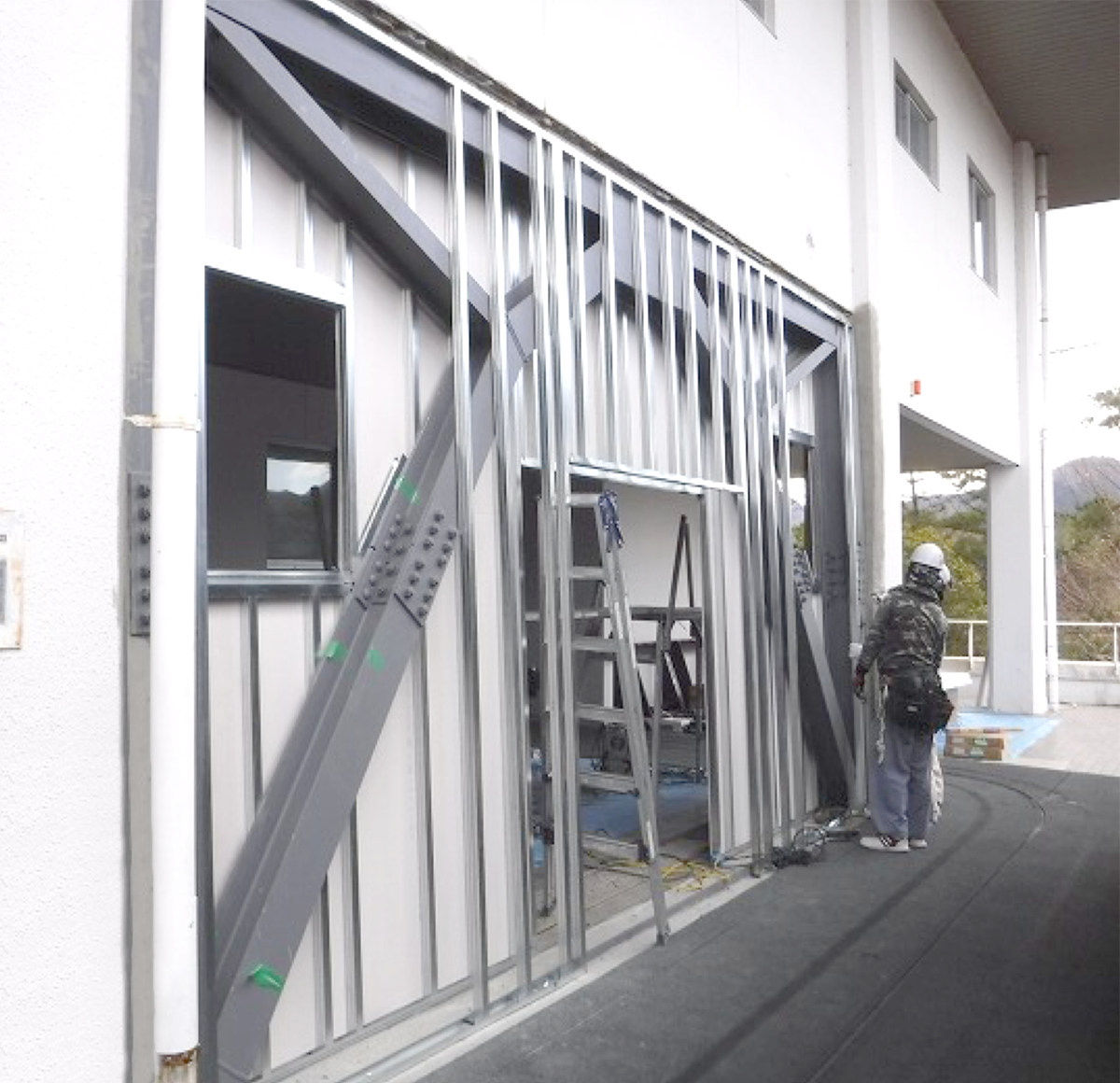 耐震調査‧設計‧補強⼯事